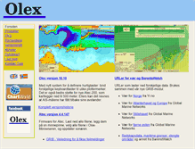 Tablet Screenshot of olex.no